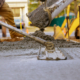 Worker Smoothing Concrete